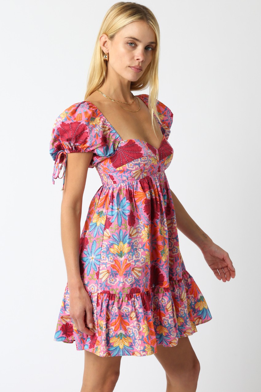 The Perfect Floral Baby Doll Dress
