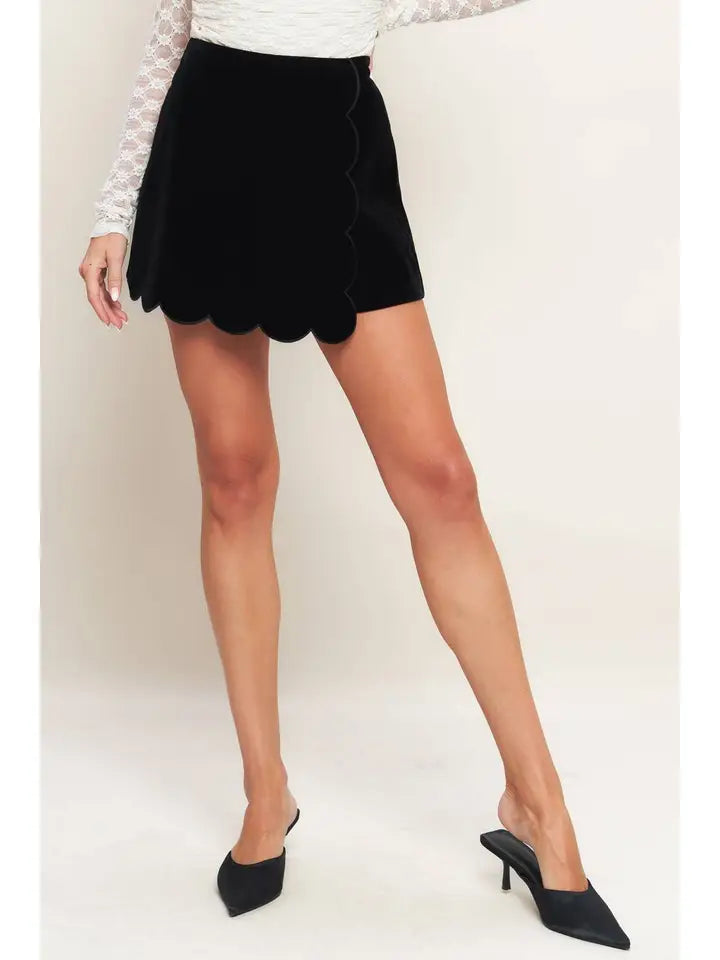 The Velvet Skort