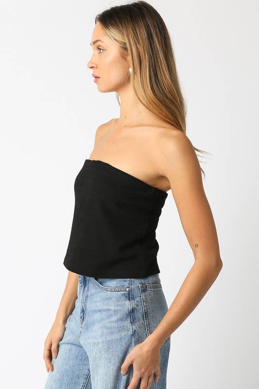 The Nora Strapless Top
