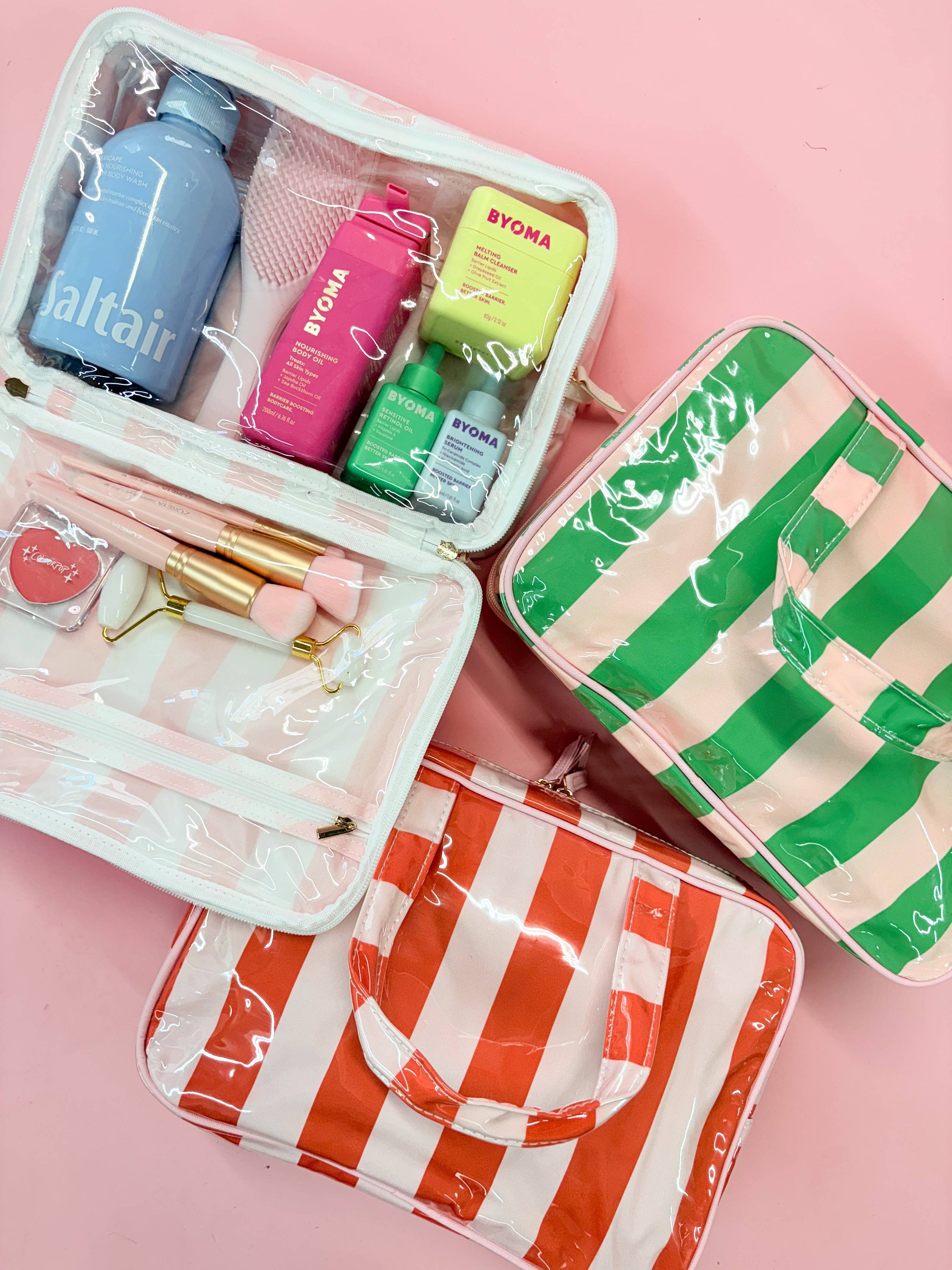 The Gloss & Go Travel Cosmetic Case