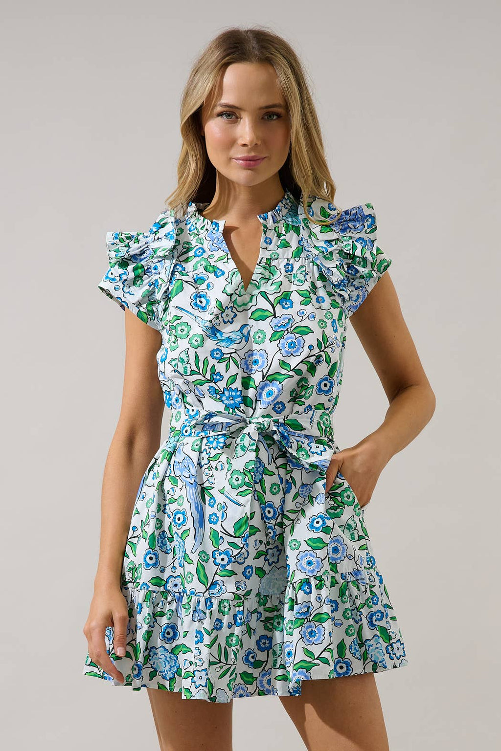 The Ruffle Mini Dress