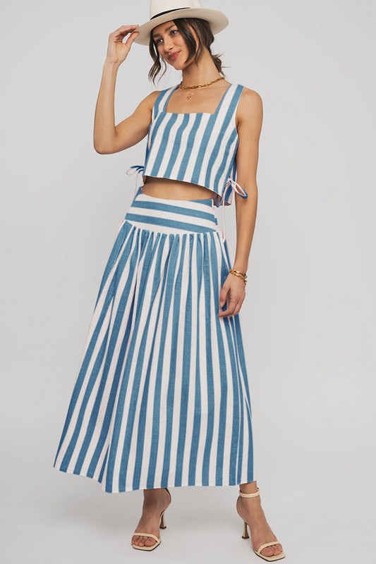The Tiffany Pastel Striped Set