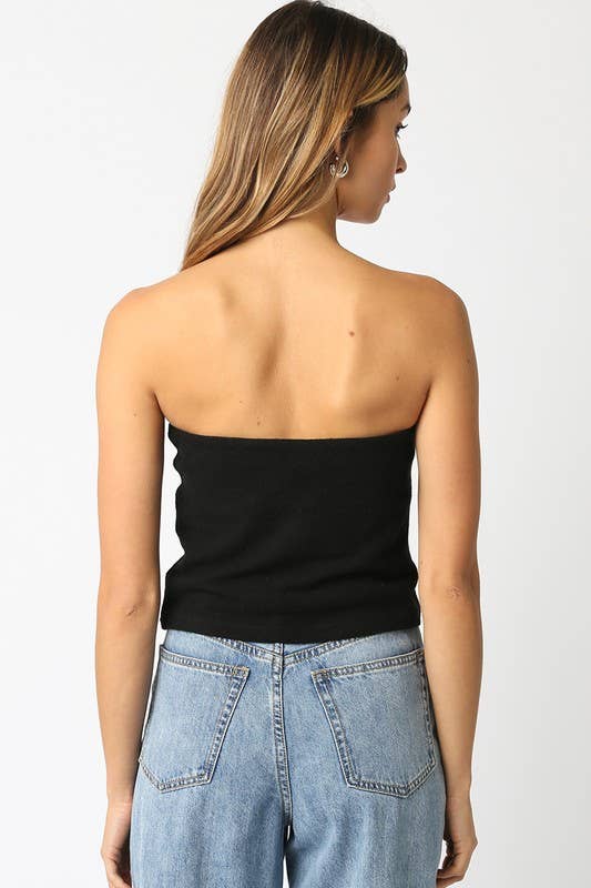 The Nora Strapless Top