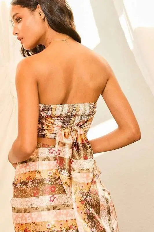 The Satin Tube Top