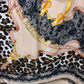 Animal Print Mid Size Scarf