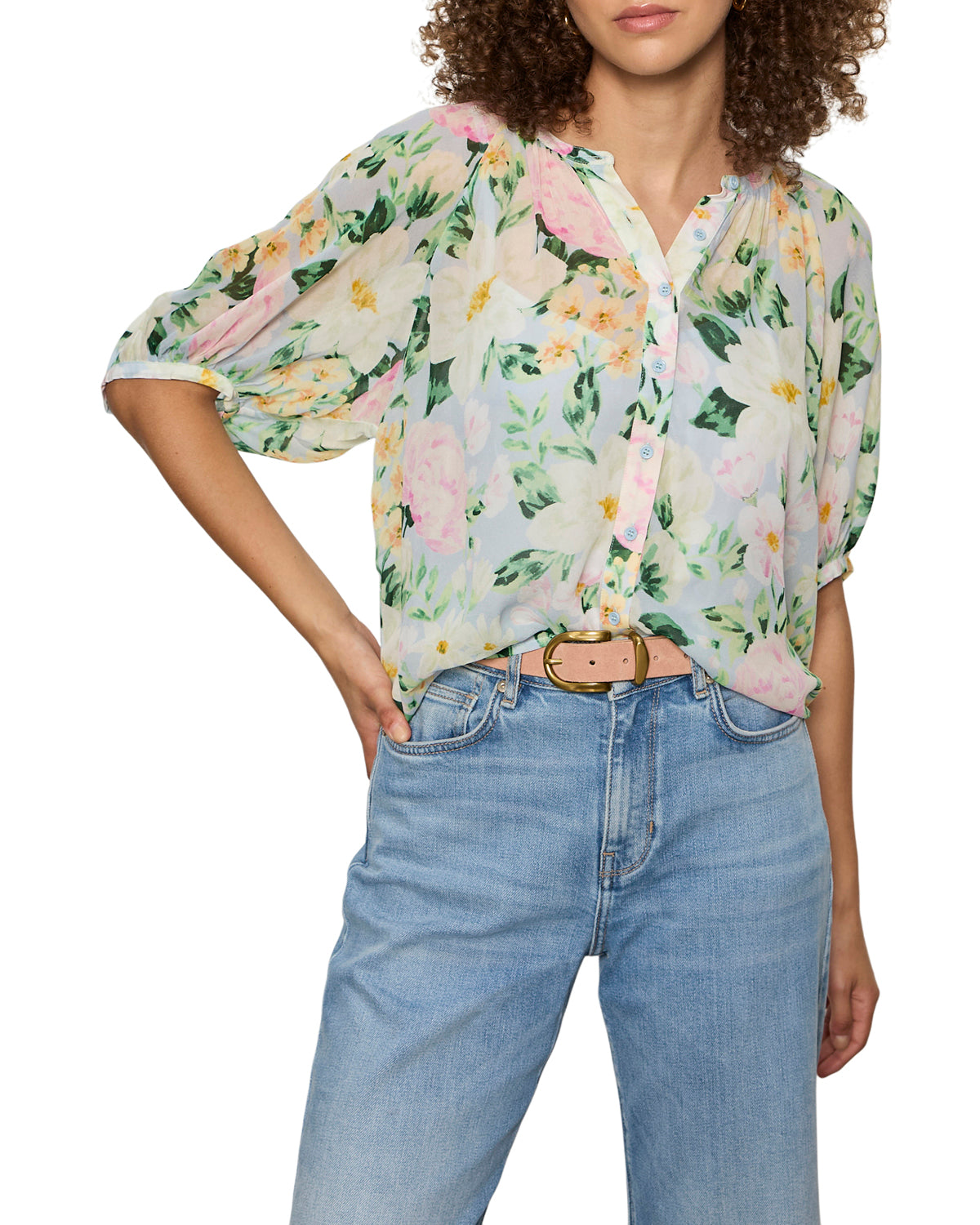 The Favorite Girl Button Blouse