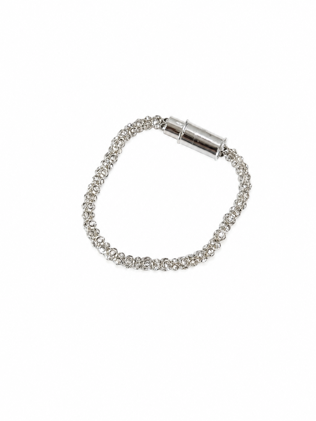 Silver Disco Chain Bracelet