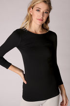 Scoop Neck Seamless Top