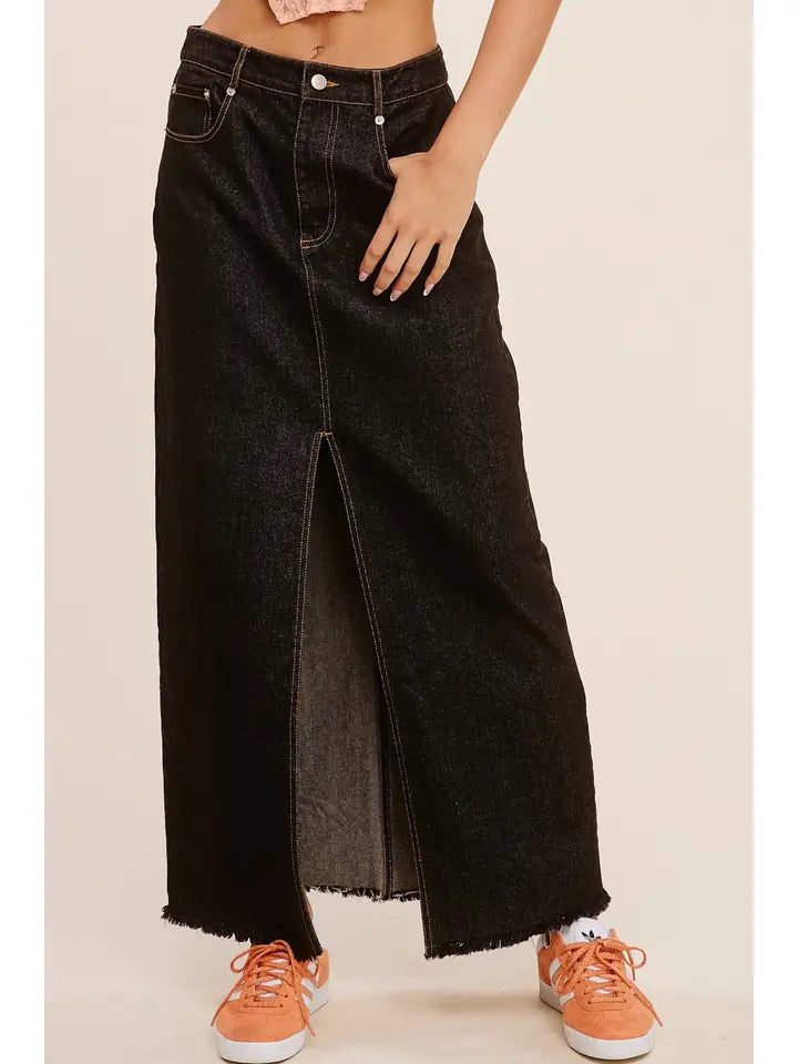 The Marley Denim Skirt