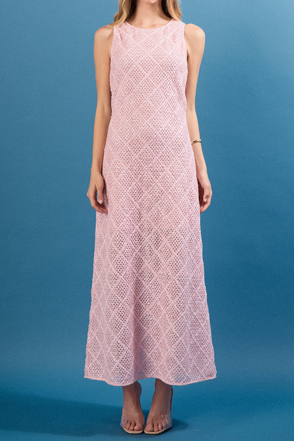 The Textured Midi Dress