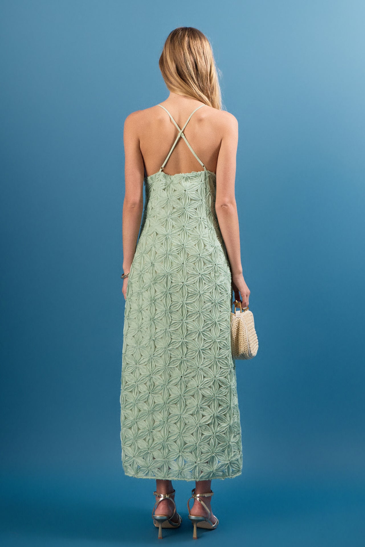 The Lace Spaghetti Strap Maxi
