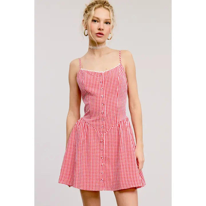 Gingham Princess Dress