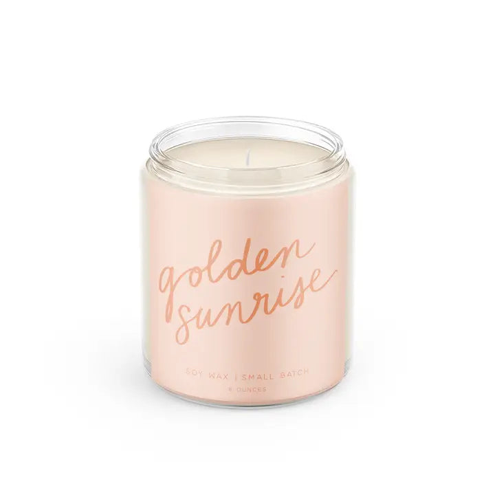 Golden Sunshine Candle
