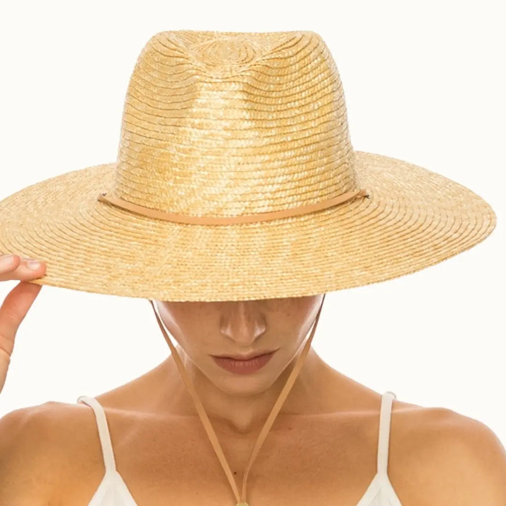 The Structured Summer Rancher Hat — Fine Wheat Straw