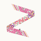 The Silky Satin Hat Band — Reversible Vibrant Scarf