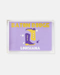 Baton Rouge Kickoff Small Tray