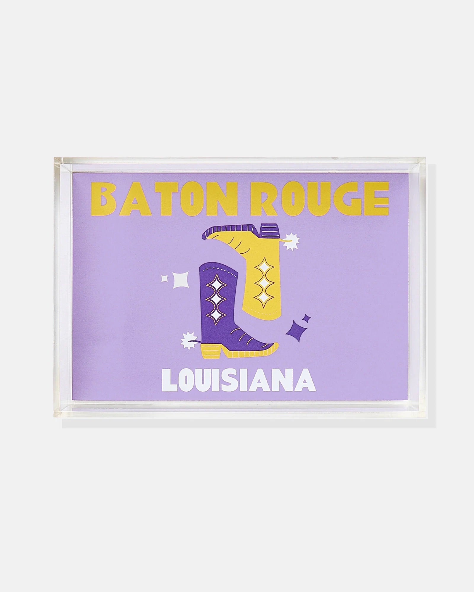 Baton Rouge Kickoff Small Tray