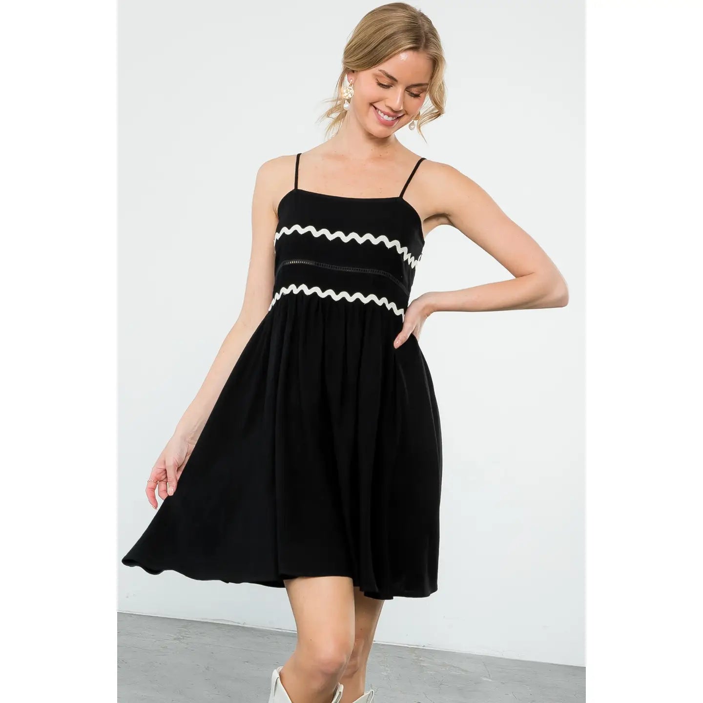 The Perfect Black Linen Dress