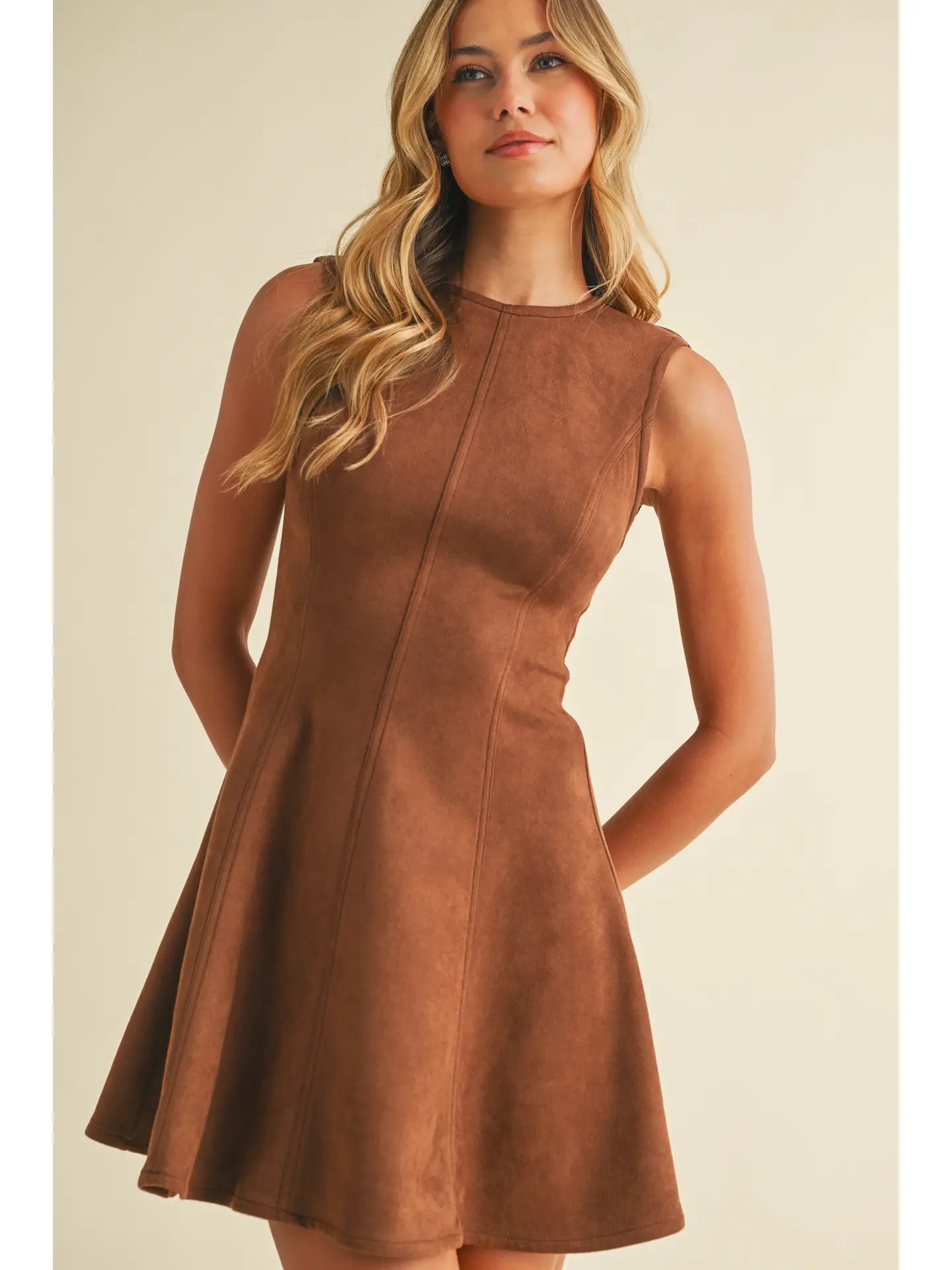 The Suede Dress