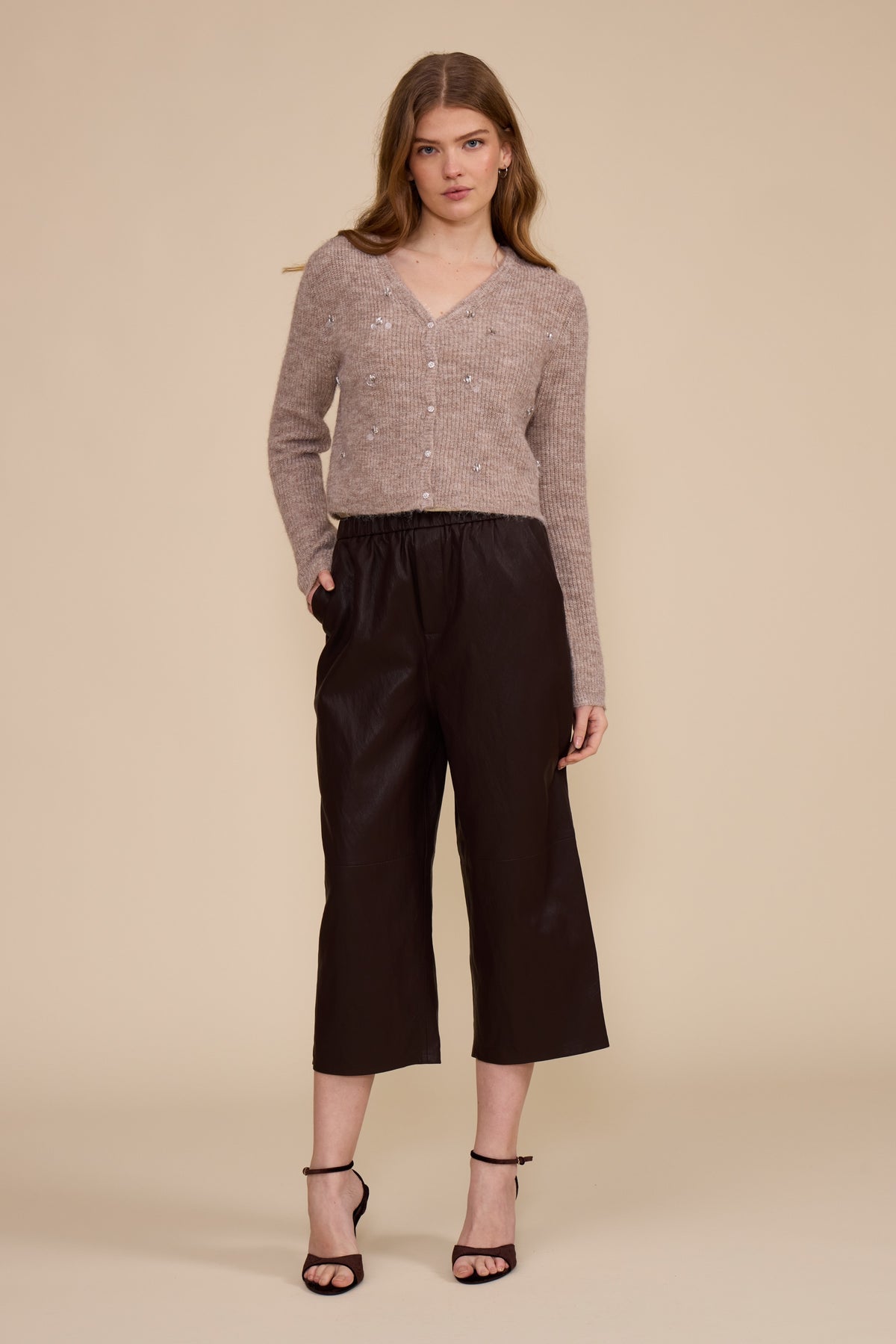 The Jason Faux Leather Pants