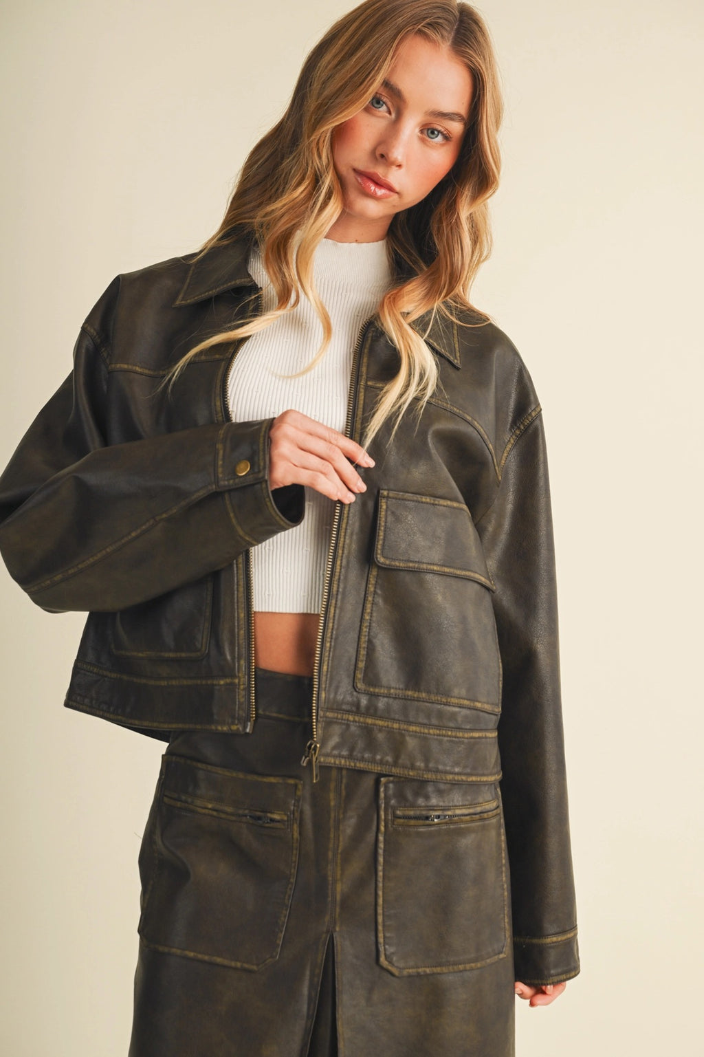 The Cropped Utility Jacket