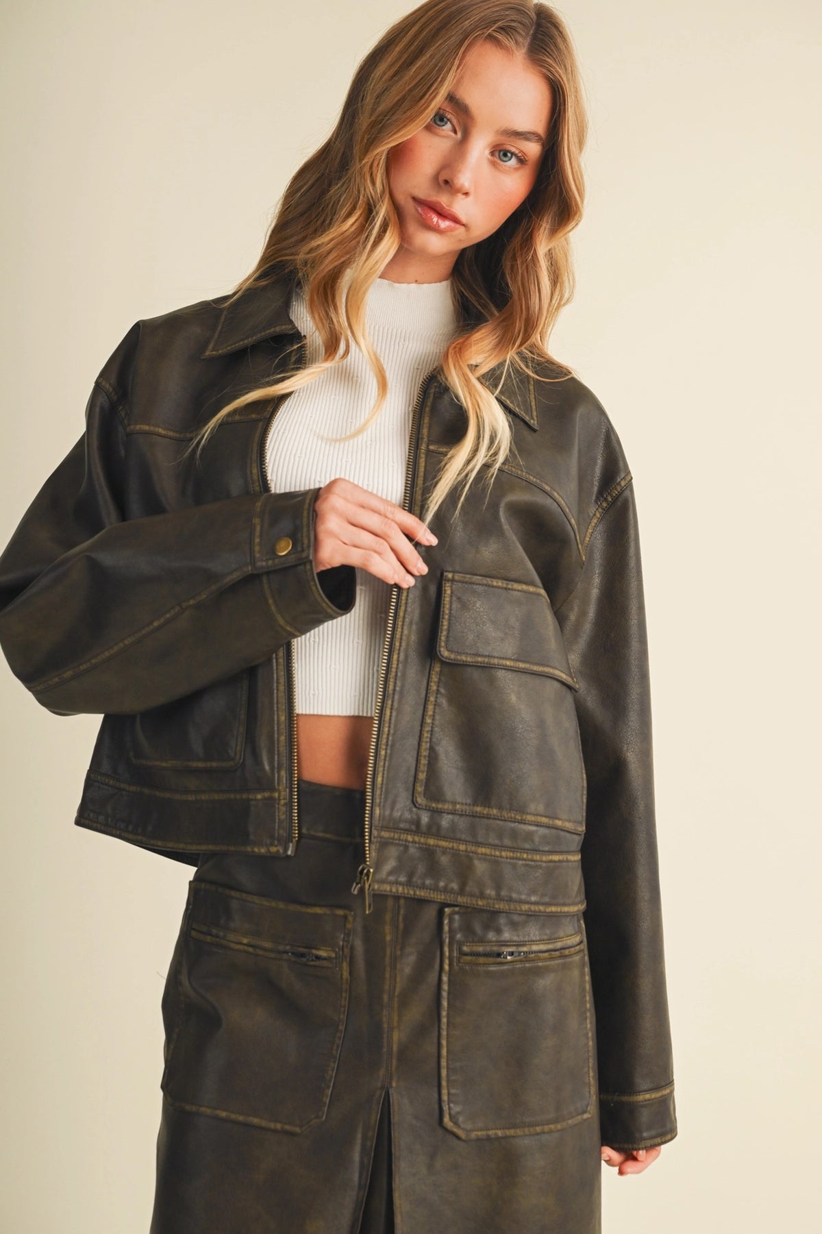 The Cropped Utility Jacket