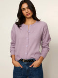 The Purple Cardigan – Transitional Fall & Game Day Layer
