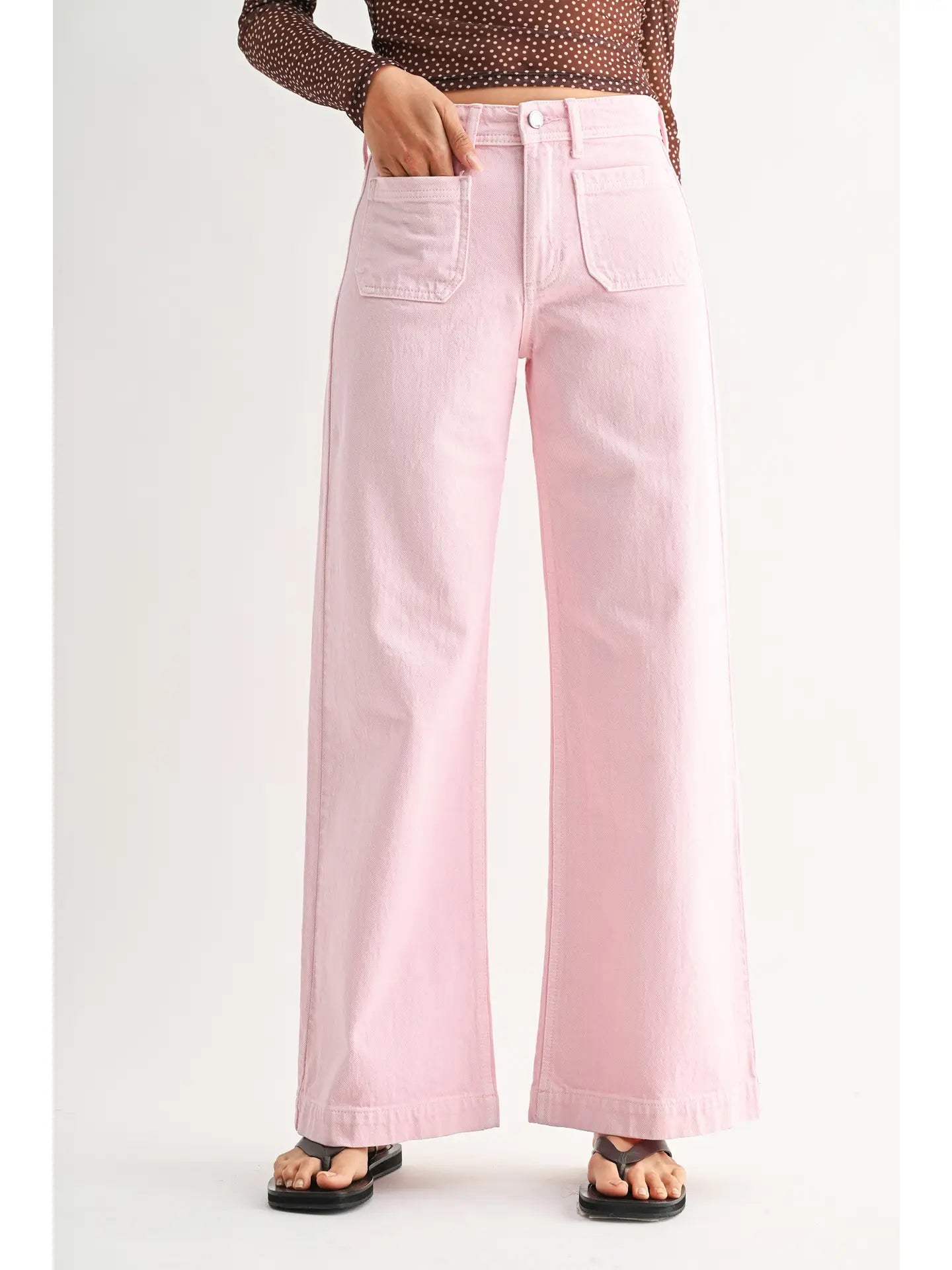 The Washed Patch Pocket Jean