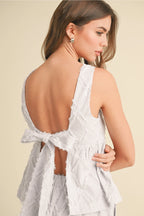 The Back-Tie Sleeveless Top