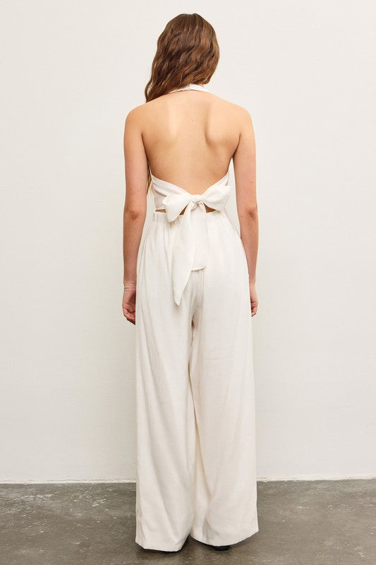 The Bella Halter Jumpsuit
