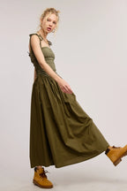 Midi-Long Flare Dress