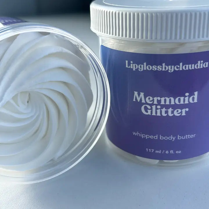 Whipped Body Butter Mermaid Glitter