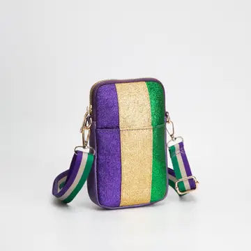 Mardi Gras Phone Purse