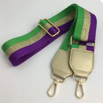 Mardi Gras Purse Strap