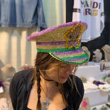 Mardi Gras Captain's Hat