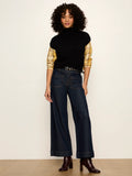 The Rolled Mock Neck Cap Sleeve Top