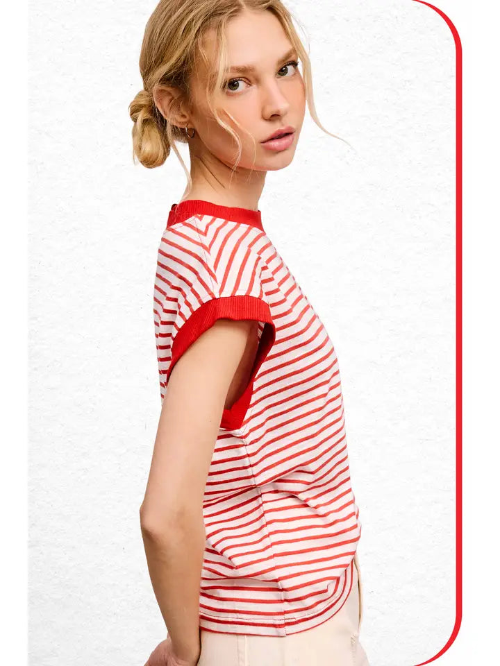 The Nautical Stripe Top