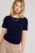 Puff Short Sleeve Cotton Top