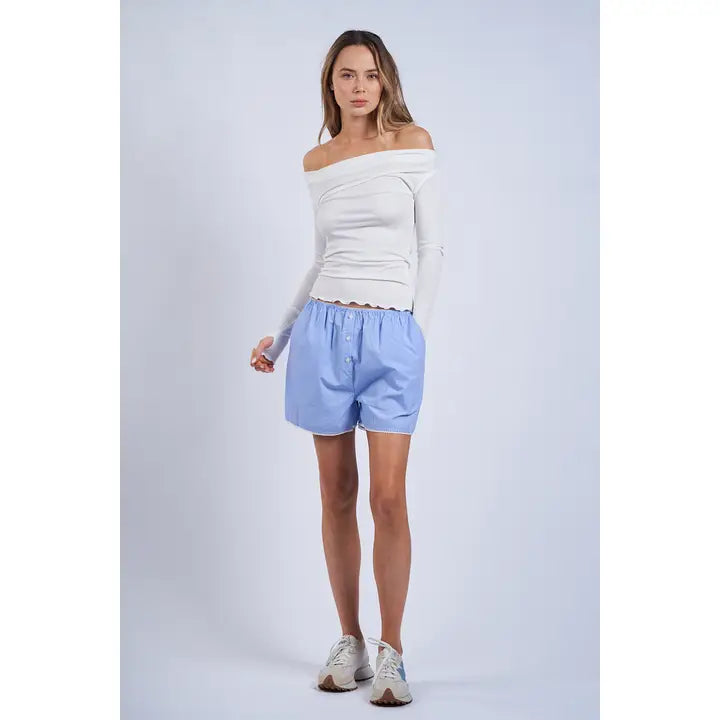 Baby Blue Shorts