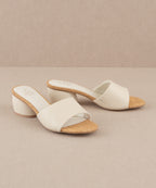 Tate Low Heeled Sandal