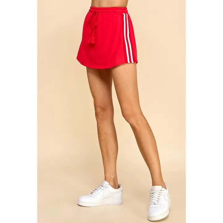 Striped Leisure Skort