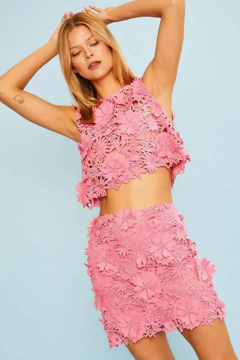 Floral Lace Top