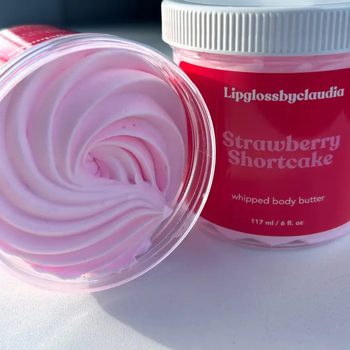 Whipped Body Butter Strawberry Shortcake
