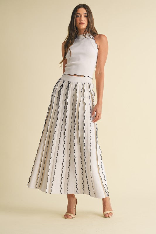 Scalloped Top