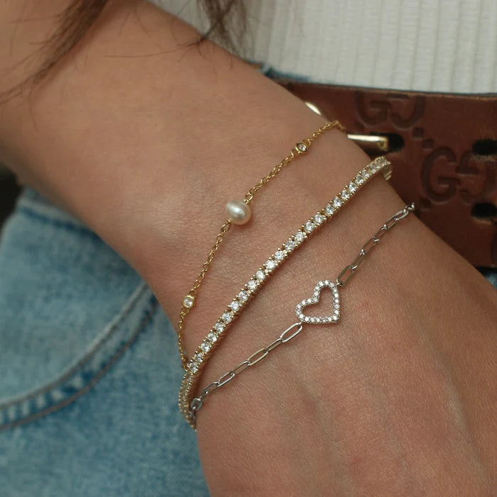 Bea Heart Bracelet
