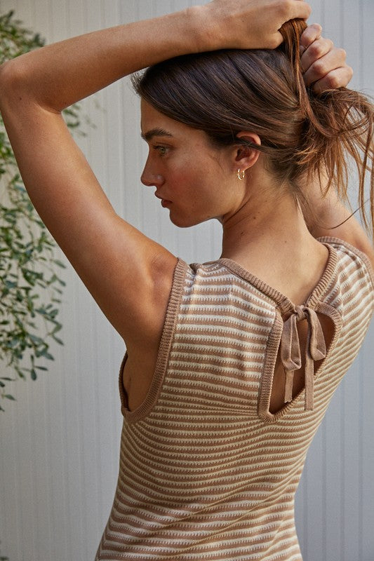 Cali Stripe Maxi Dress