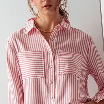 Striped Button Down