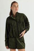 The Freddie Vegan Suede Jacket