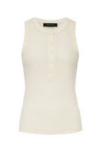 The Textured High Neck Tank - Sustainable Ribbed Layering Top
