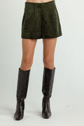 The Jasper Suede Shorts